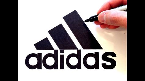 adidas logo tekenen in stappen|Adidas logo maker.